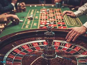 Casino thema personeelsfeest in Zeeland