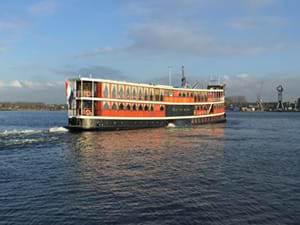 Salonboot Prins van Oranje: voor een stijlvol personeelsfeest in de regio Amsterdam